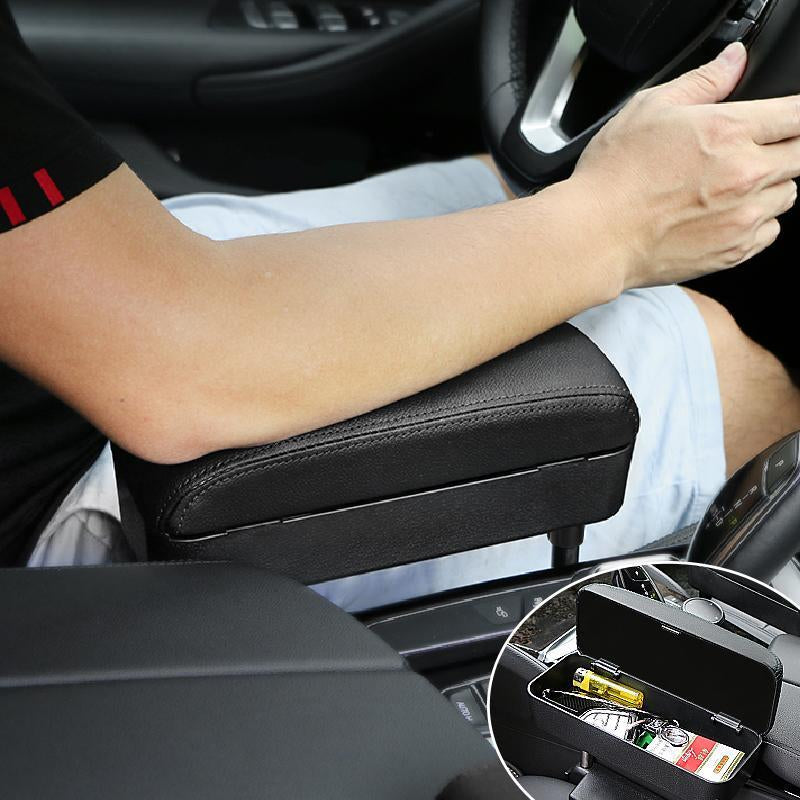 Car Armrest Support, Car Elbow Rest Pad, Universal Armrest Extender with Storage Box, Console Storage Organizer, Car Interior Accessories, Automotive, Detailing
